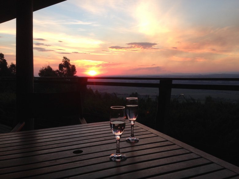 Champagne Sunsets in Autumn at Anderley